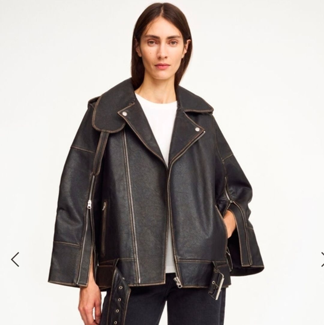 By Malene Birger Beatrisse Leather Jacket