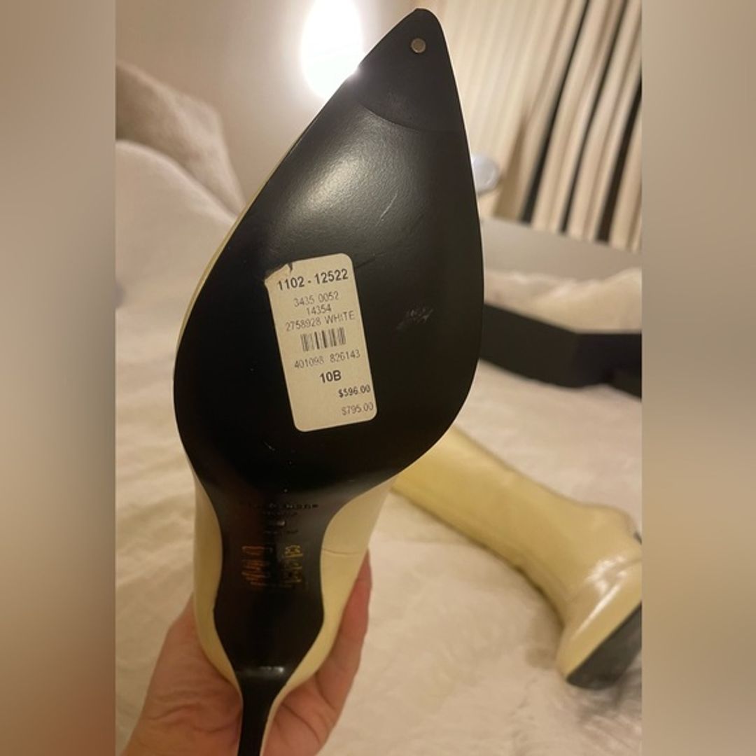 Rag & Bone Beha Knee High Crinkled Leather Boots