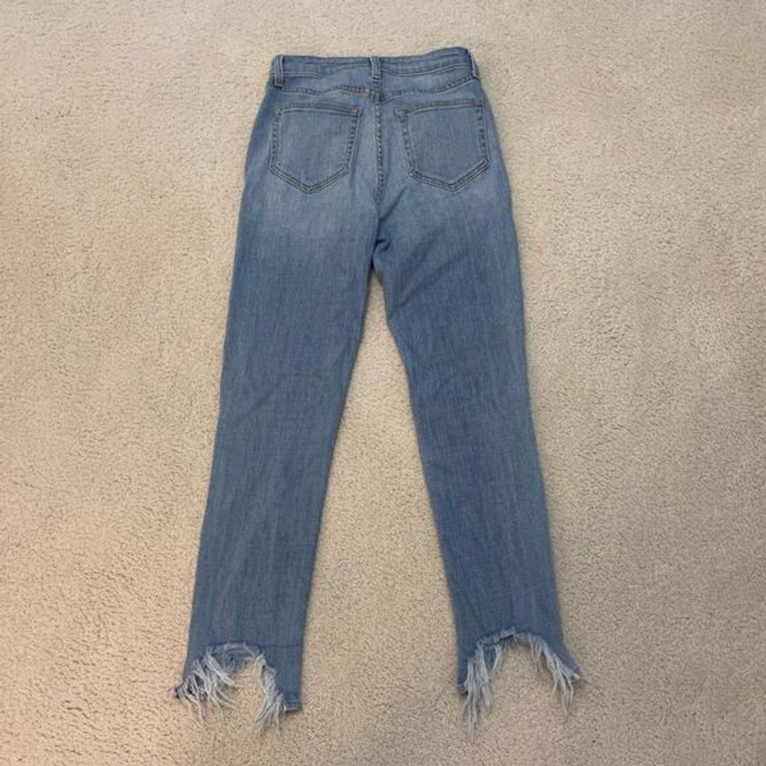 L'Agence Ripped Jeans in Classic Braise Size 25!