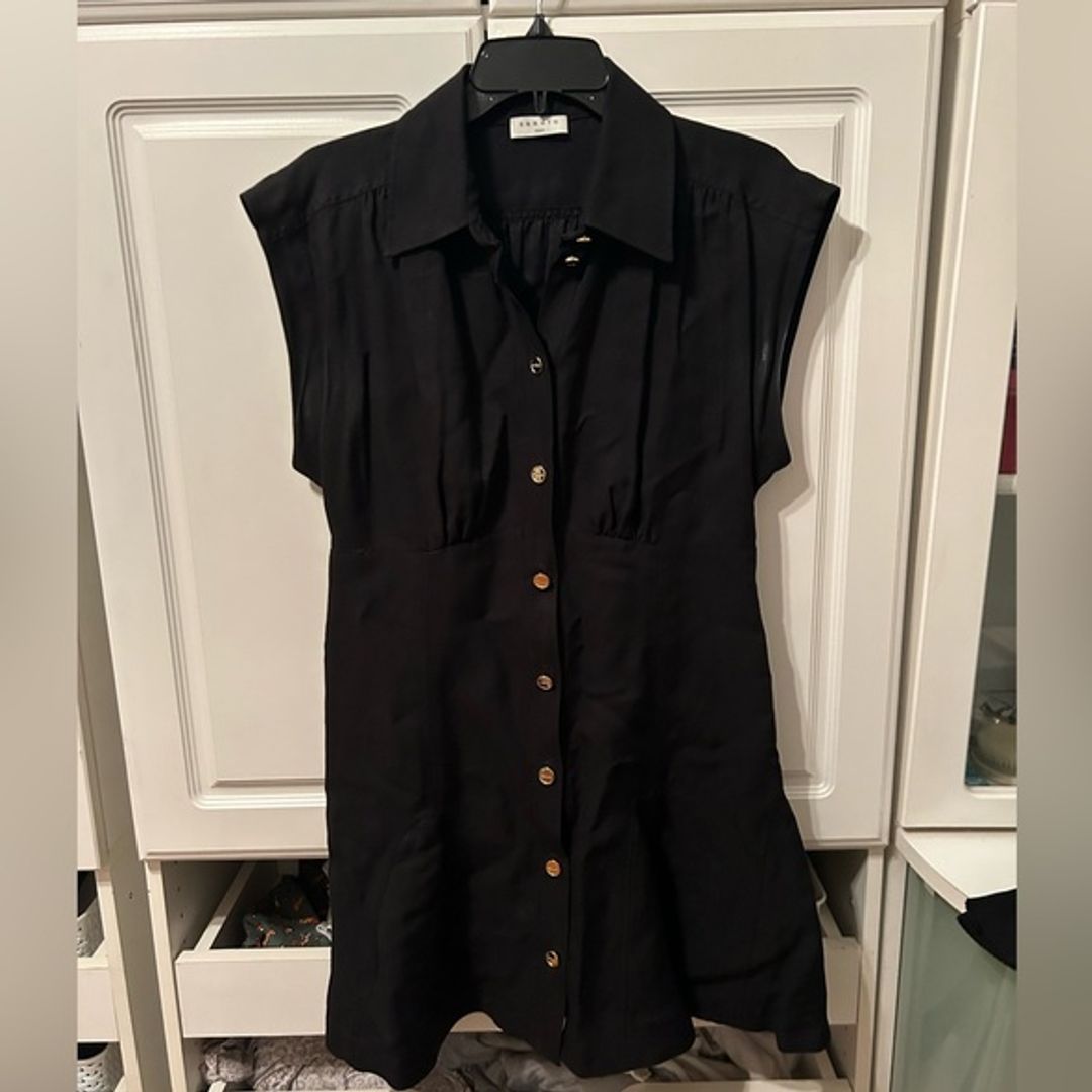 Sandro Josephine Empire Line Mini Dress