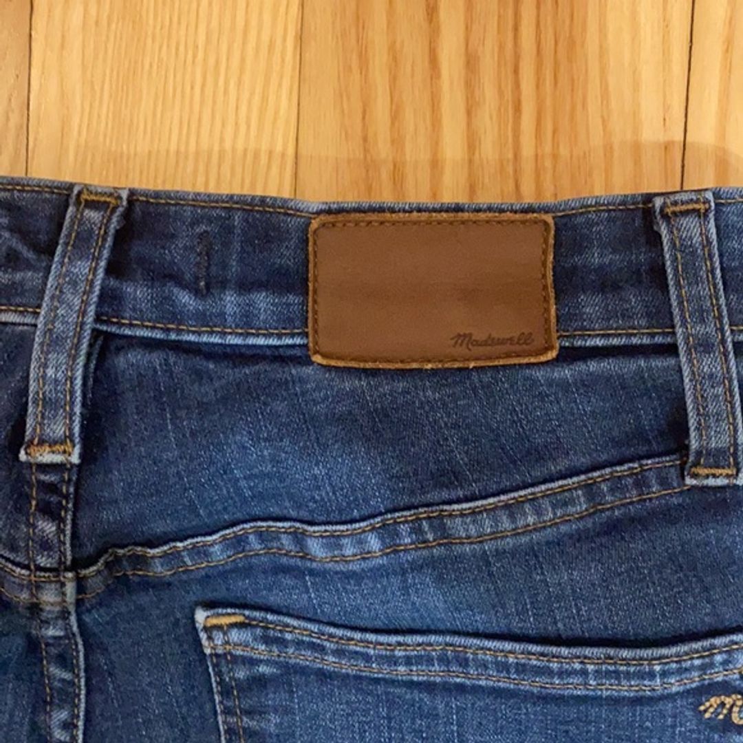 Madewell High Riser Skinny Skinny Jeans in Blue