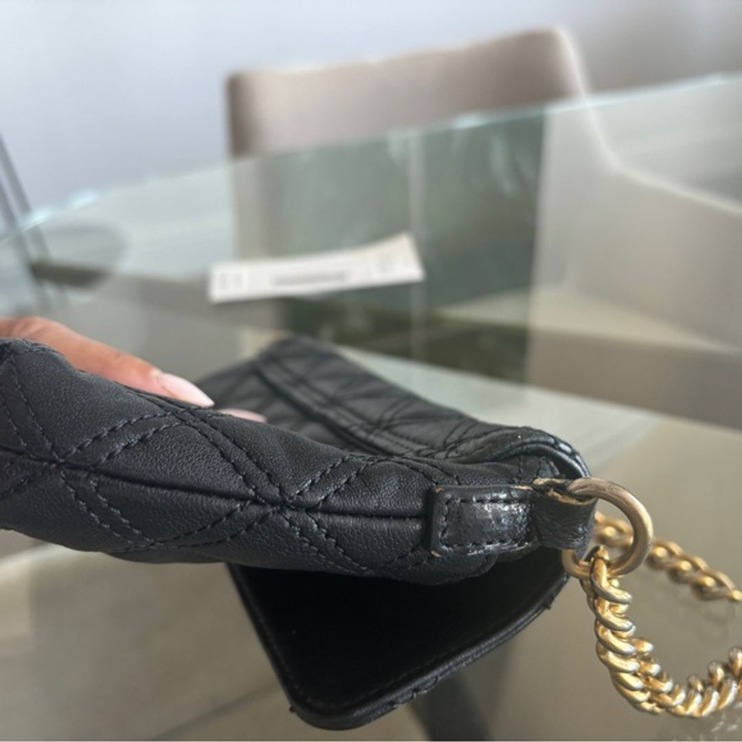 Marc Jacobs Quilted Crossbody Bag in Black