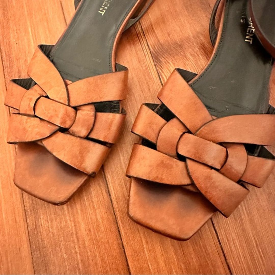 Saint Laurent Tribute Nu Pieds Slides