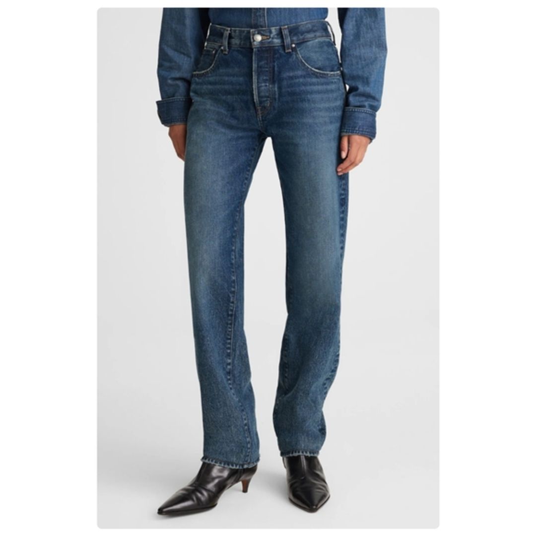 NWT Madewell The Dean Easy Straight Jean
