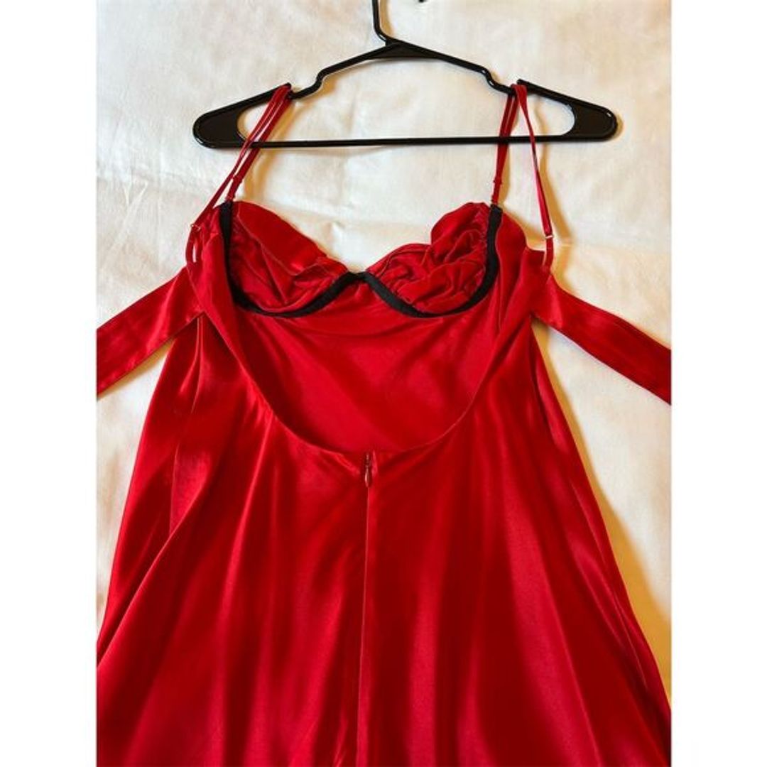 Two Bodies Izzy Satin Slip Dress