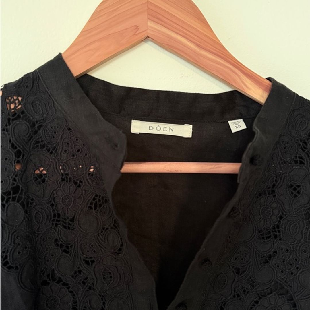 ROCHELLE DRESS -- BLACK