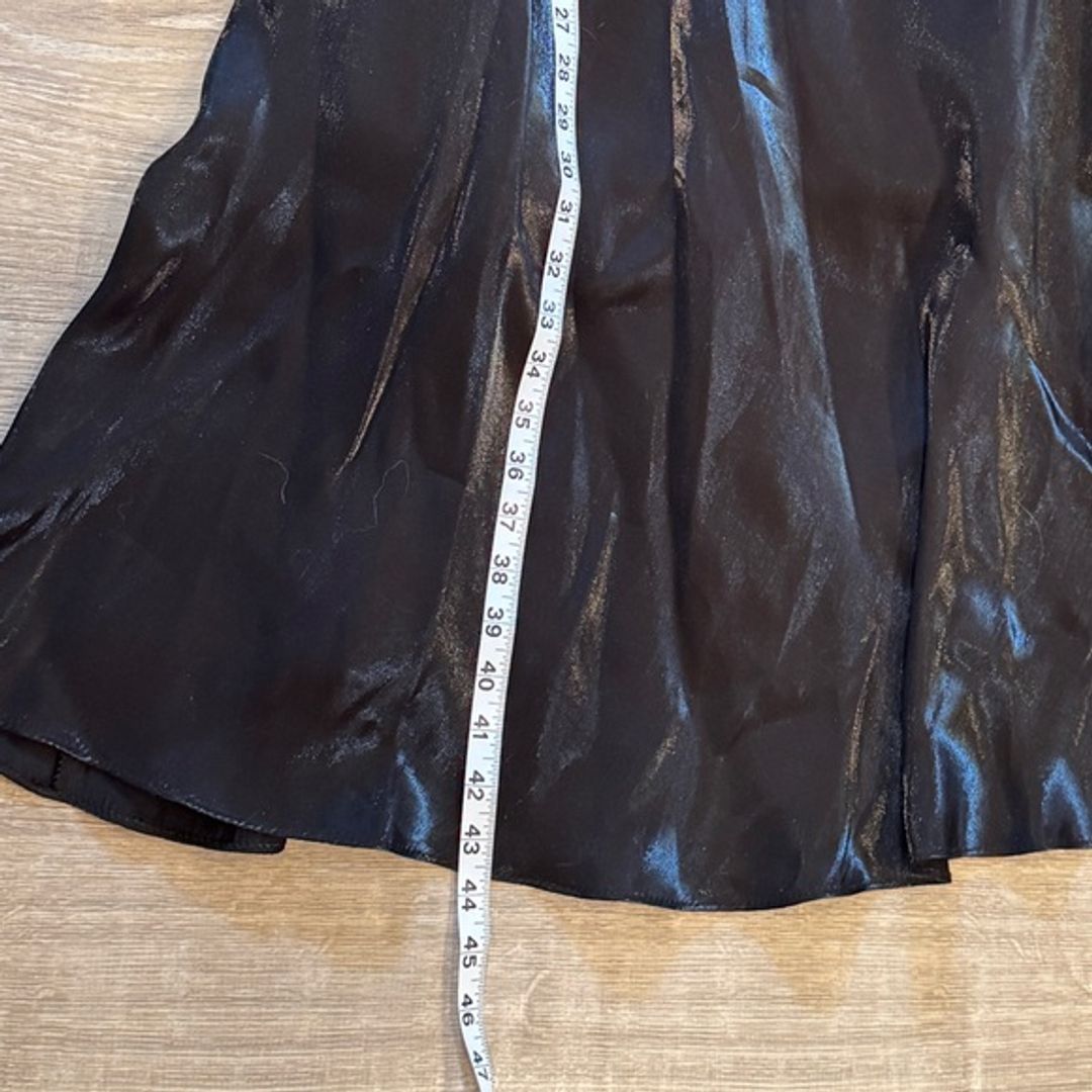 JS Collection Elegant Black Maxi Skirt