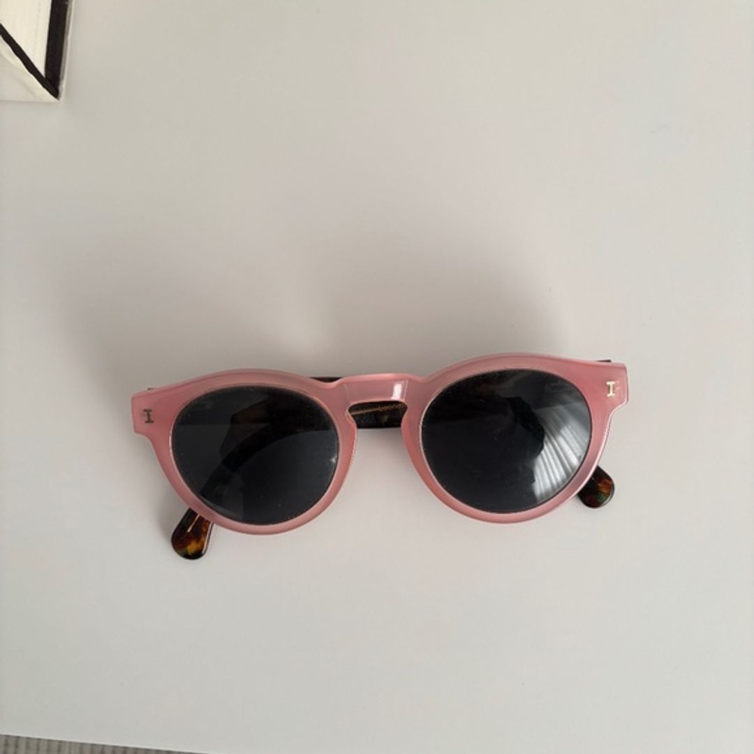 Leonard Sunglasses - Pink Frames x Green Tortoise