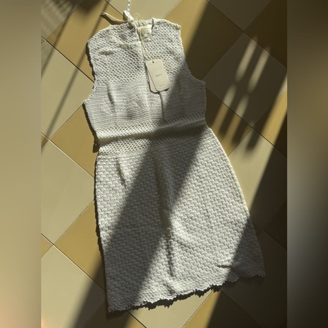 NWT Doen Tessa Dress in Pearl