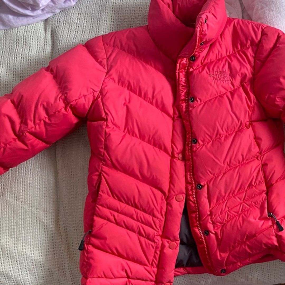 Winter Puffer Coat Women's Pink / Salmon S/P