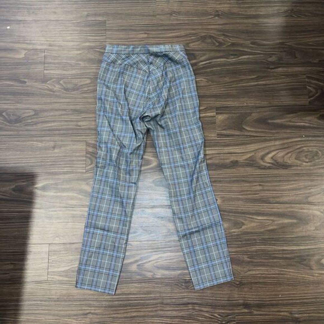 Rag & Bone Simone Slim Fit Grey Plaid Size 2!