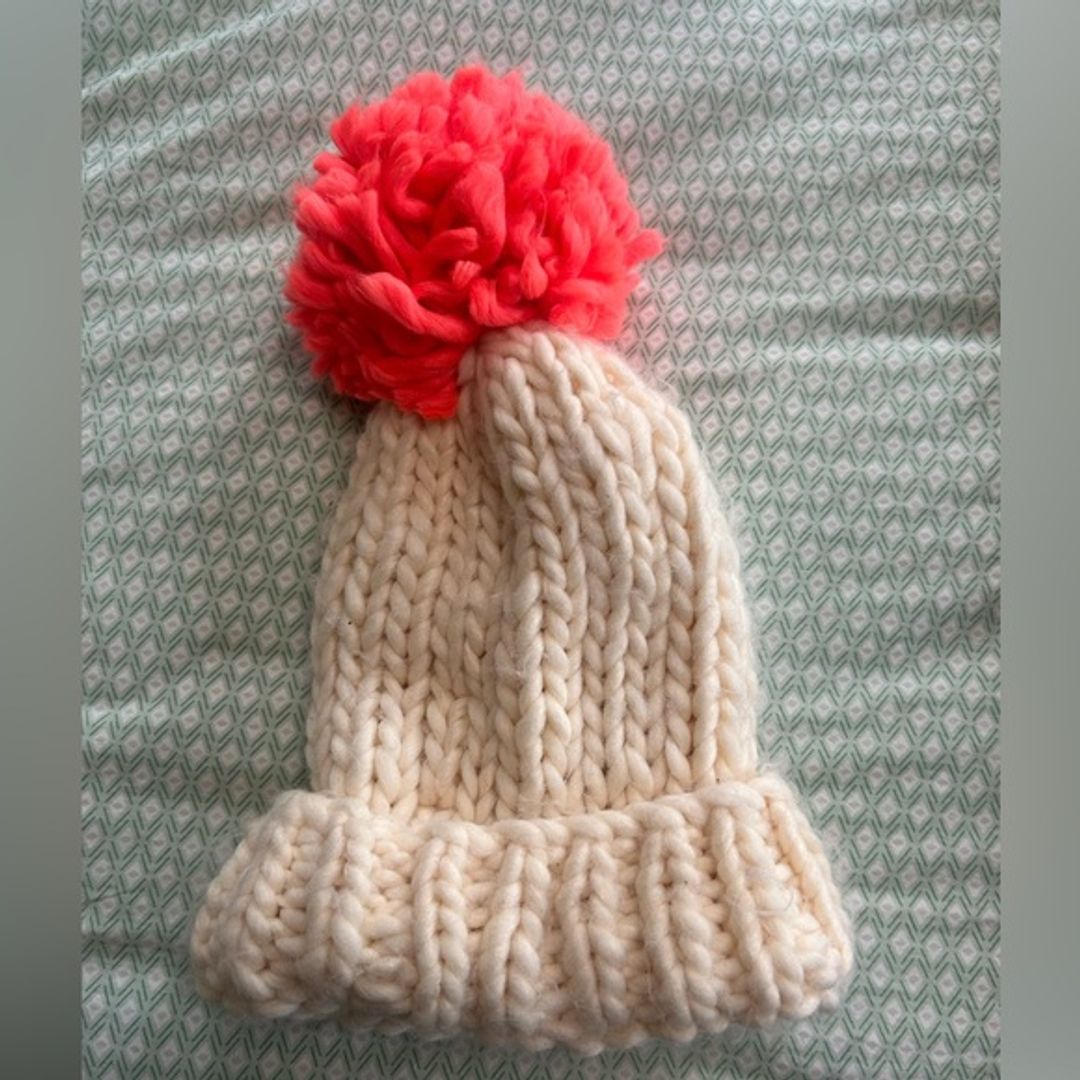 Anthropologie Suri Pom Beanie