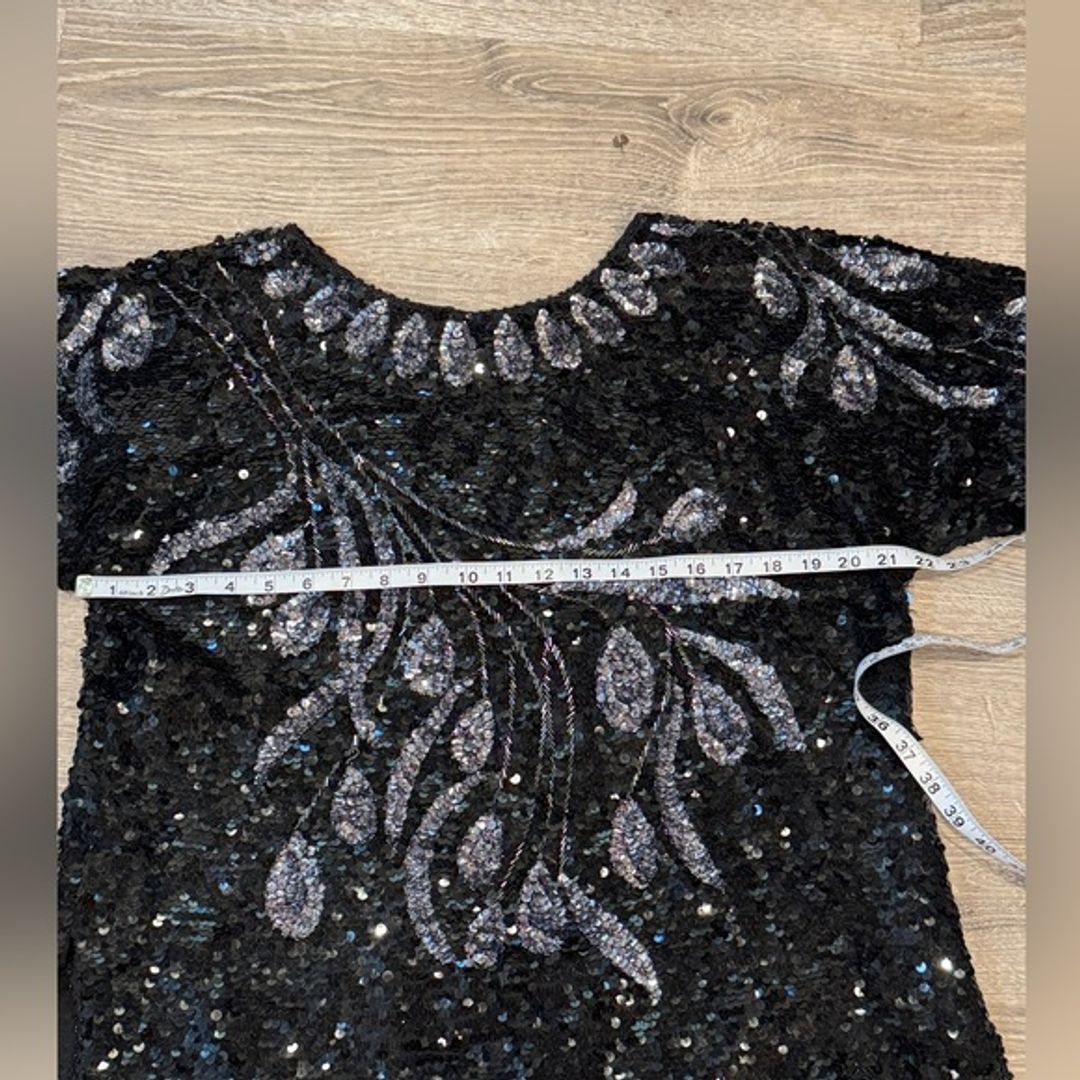 Vintage Sequin Top