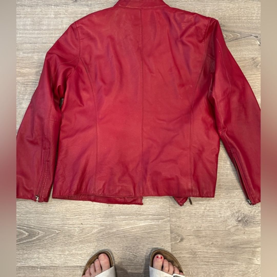 Wilson’s Vintage Red Leather Jacket