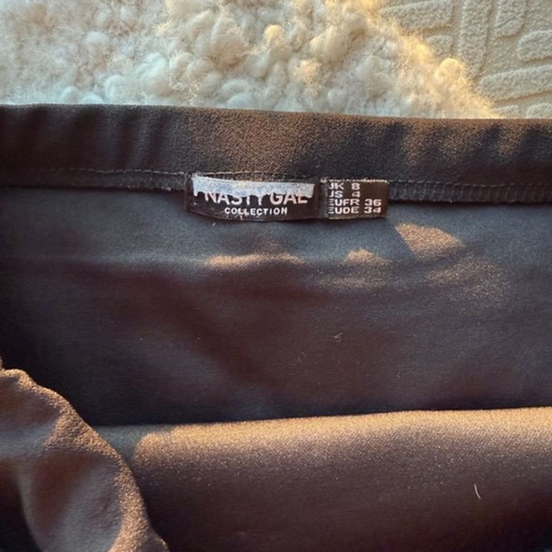 Nasty Gal Asymmetrical Black Women's Skirt