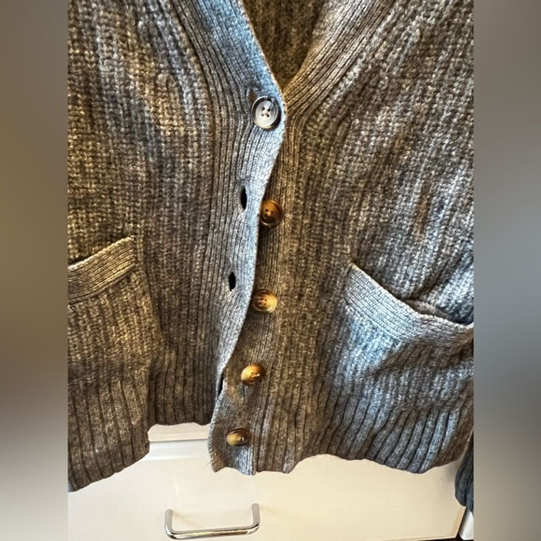 Reformation Morgan Button Cardigan