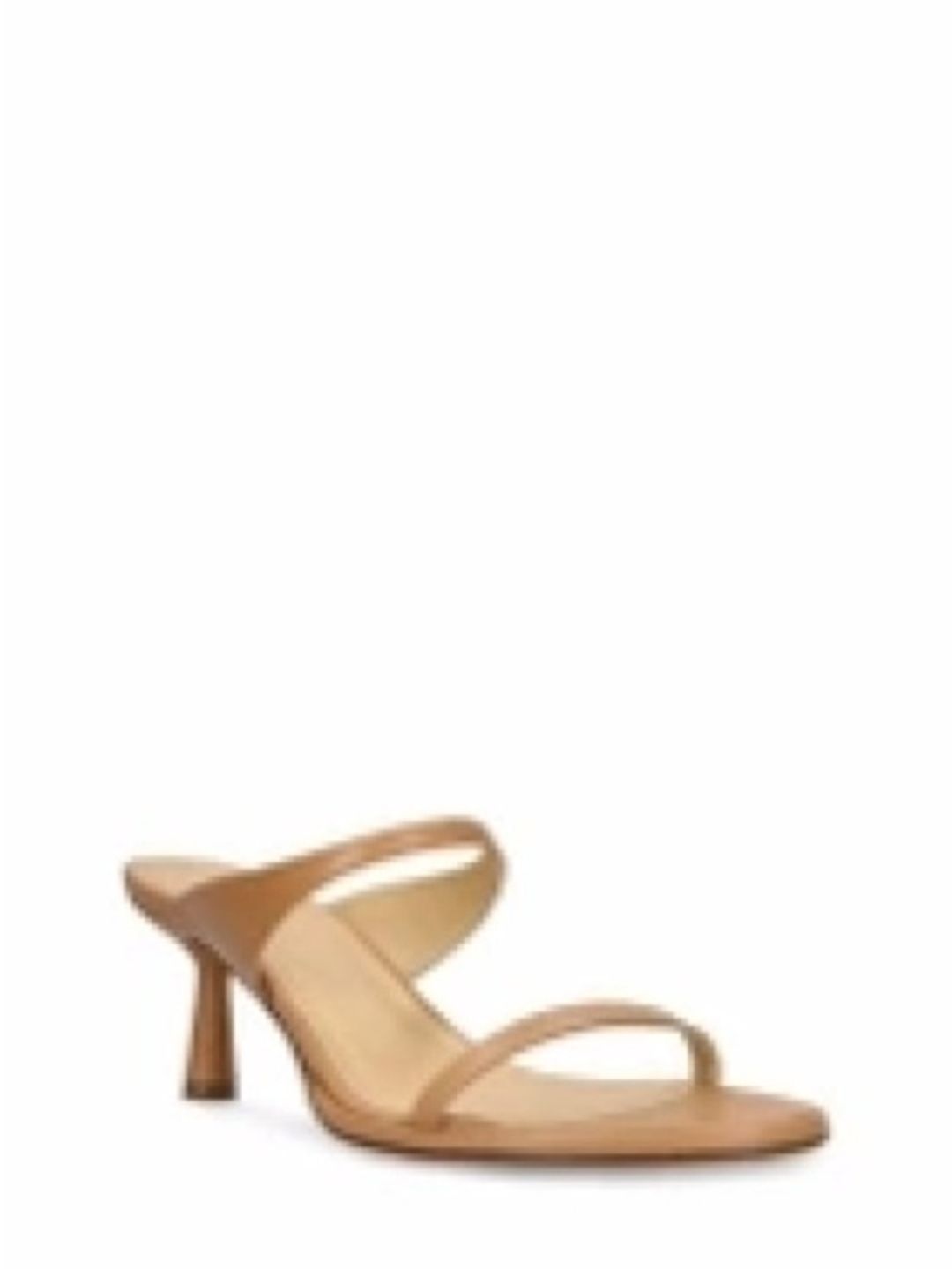 Aeyde 65mm Maru leather sandals beige