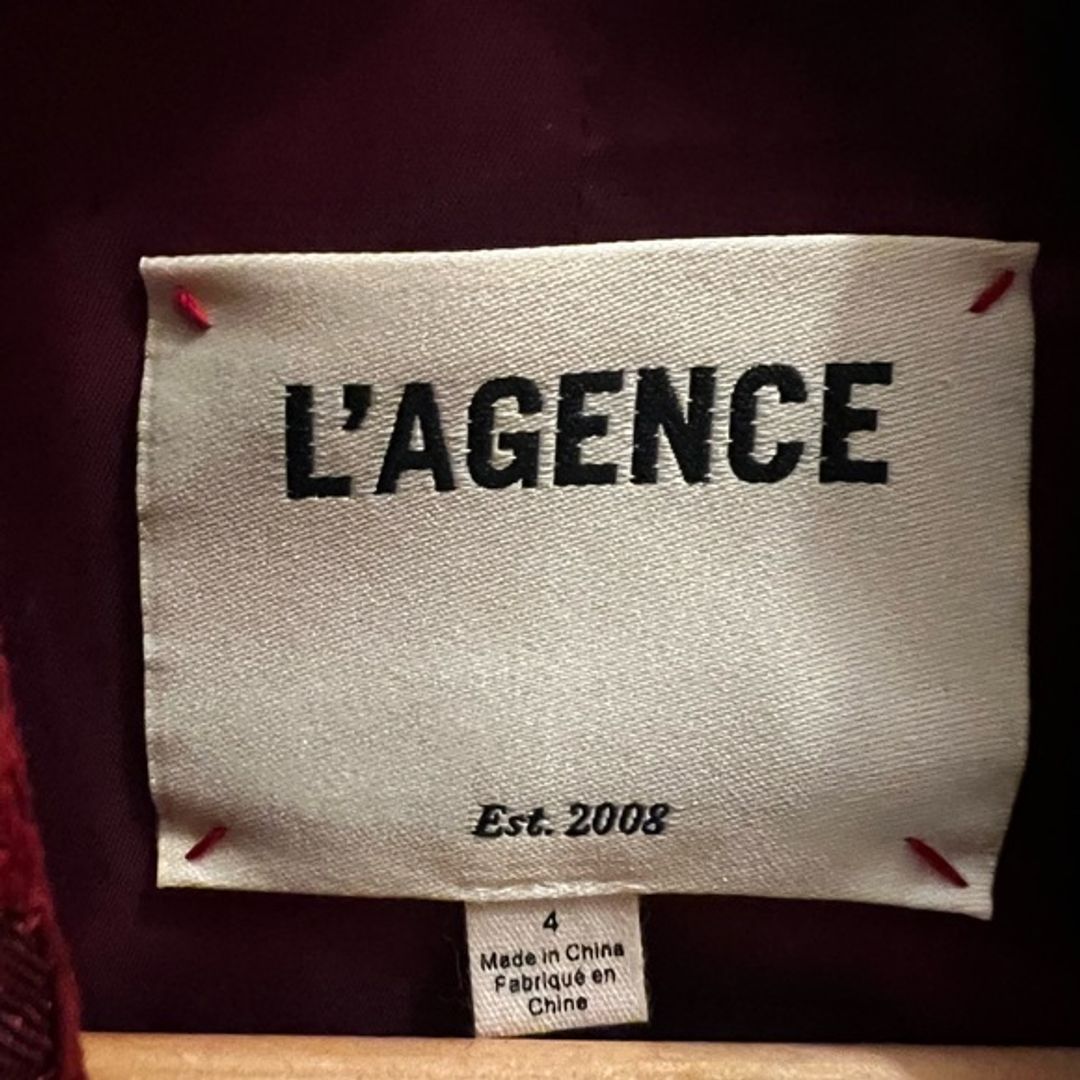 L'Agence Kenzie Double Breasted Blazer