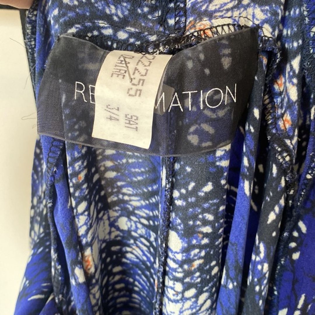 Reformation Silk Jumpsuit