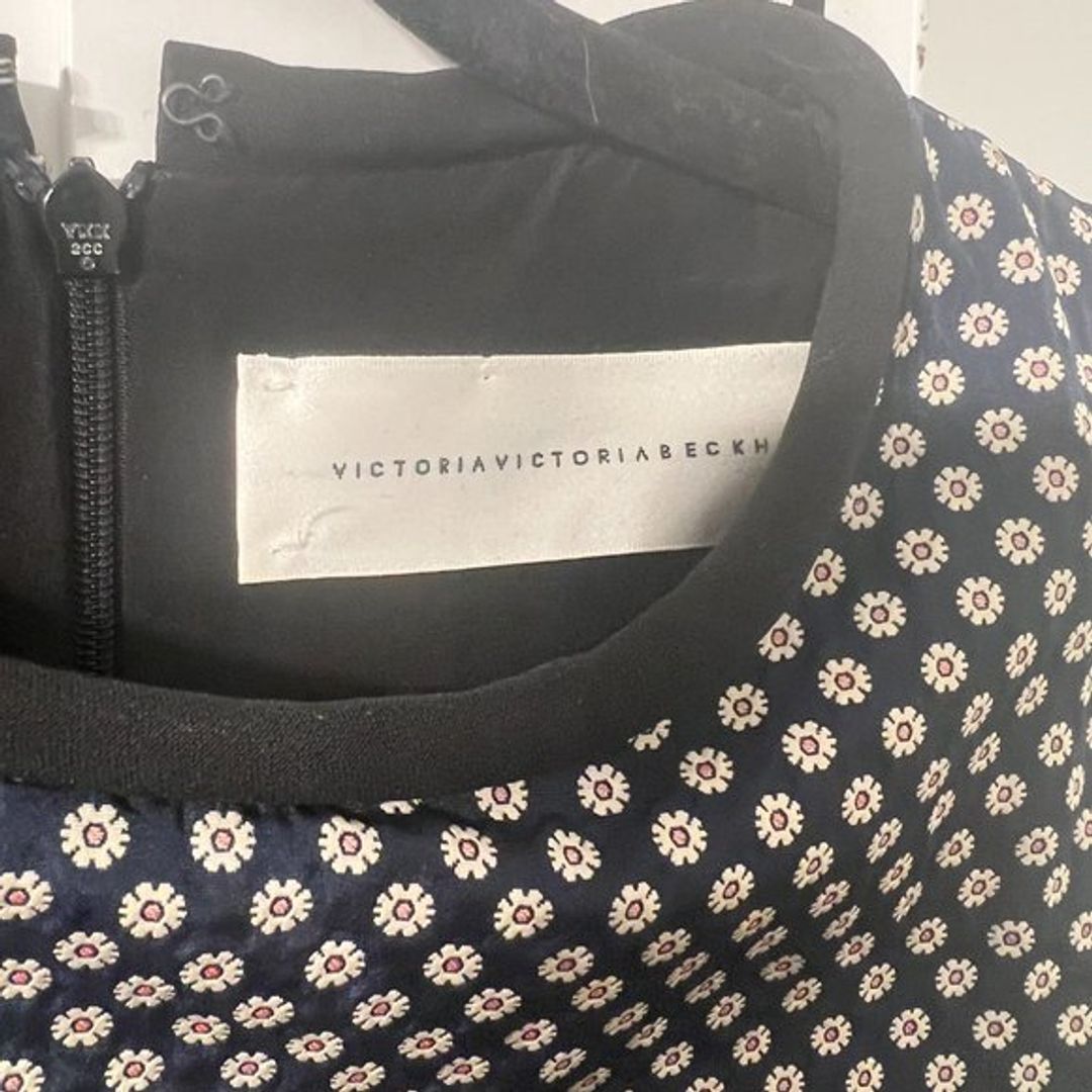 Victoria Beckham Printed Mini Dress