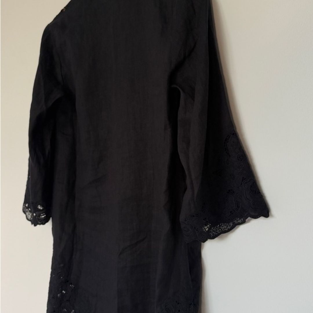 ROCHELLE DRESS -- BLACK