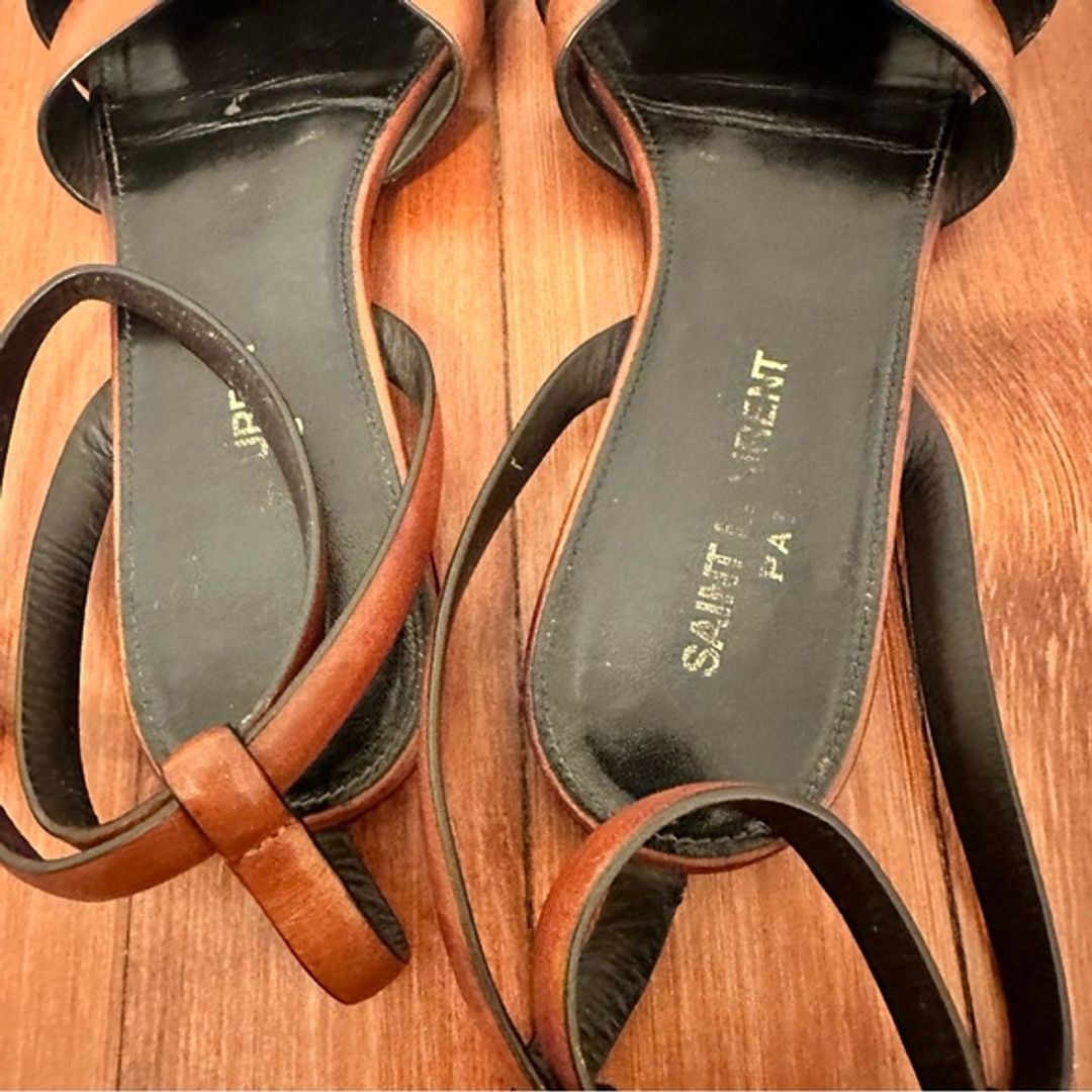 Saint Laurent Tribute Nu Pieds Slides