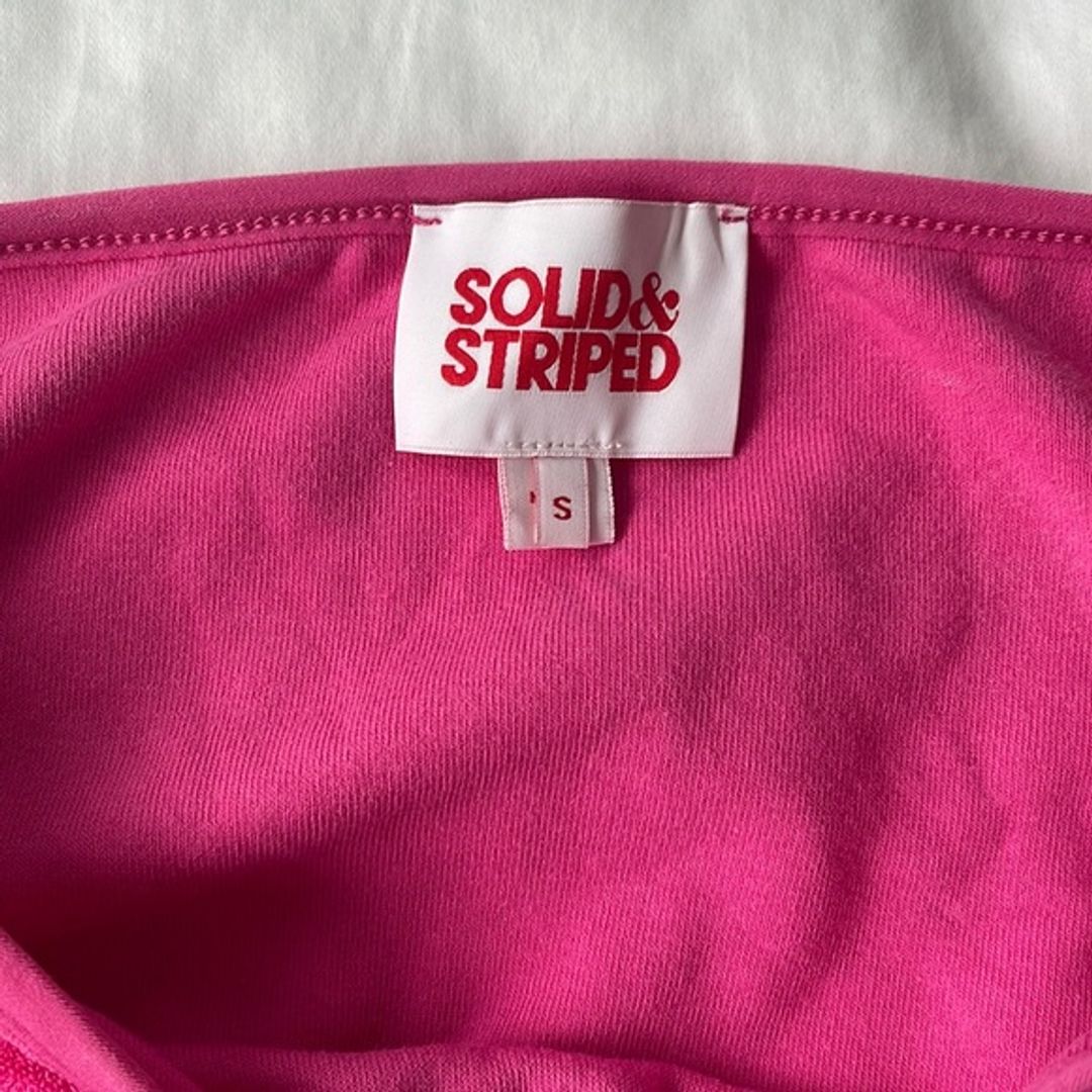 Solid and Striped Bailey Cut Out Mini Dress