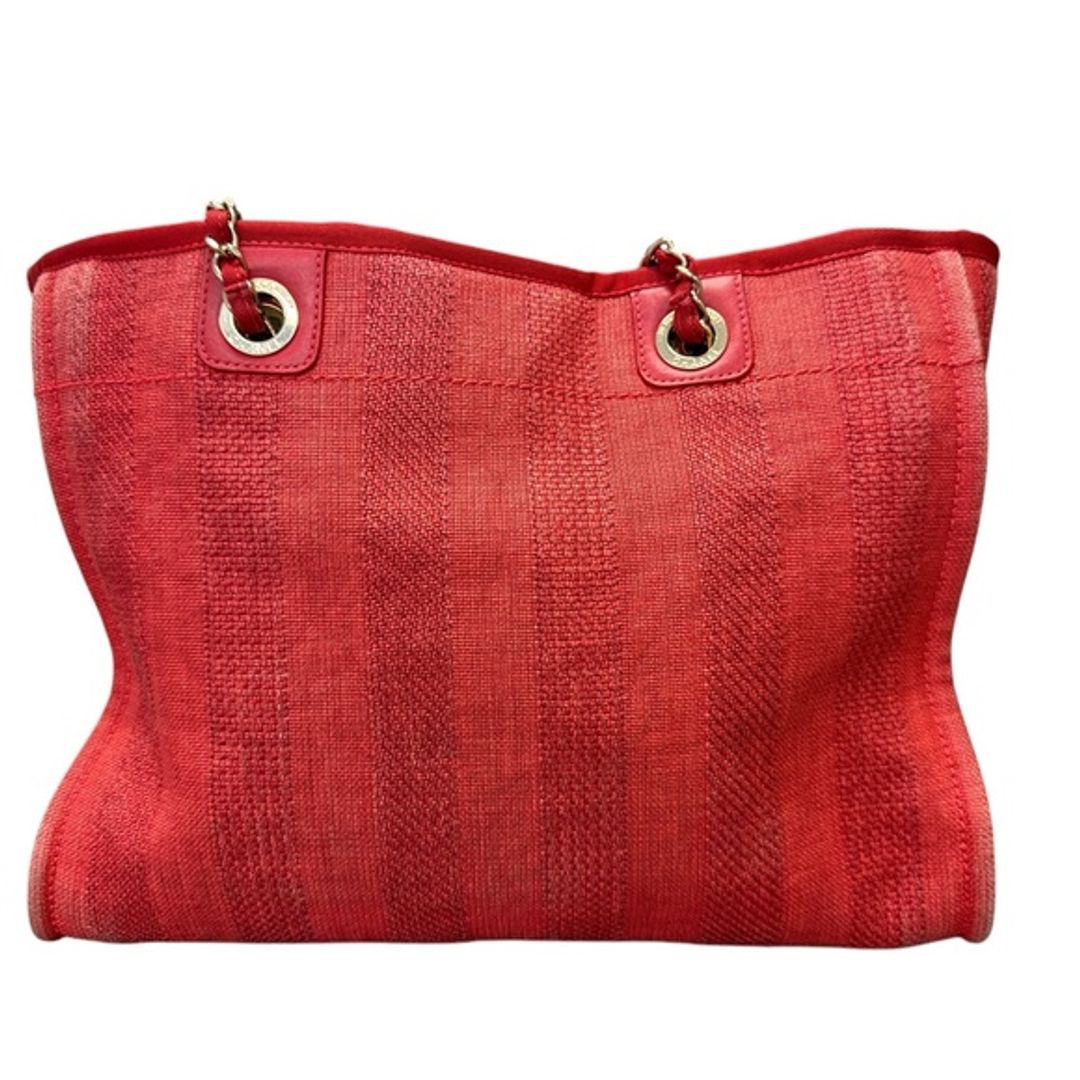 Chanel Deauville Canvas and Leather Tote