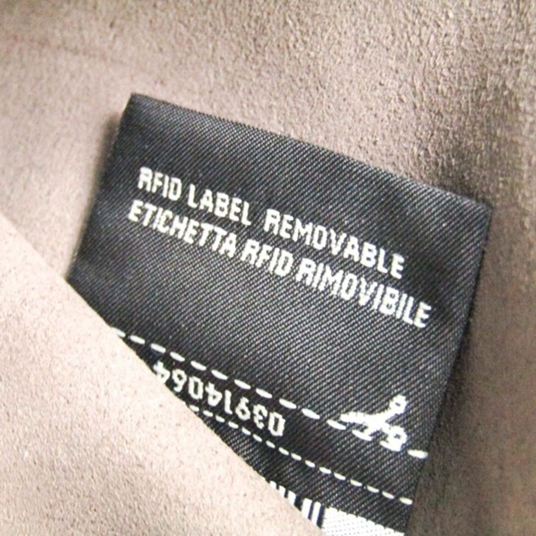 Fendi Leather Banana Envelope Clutch