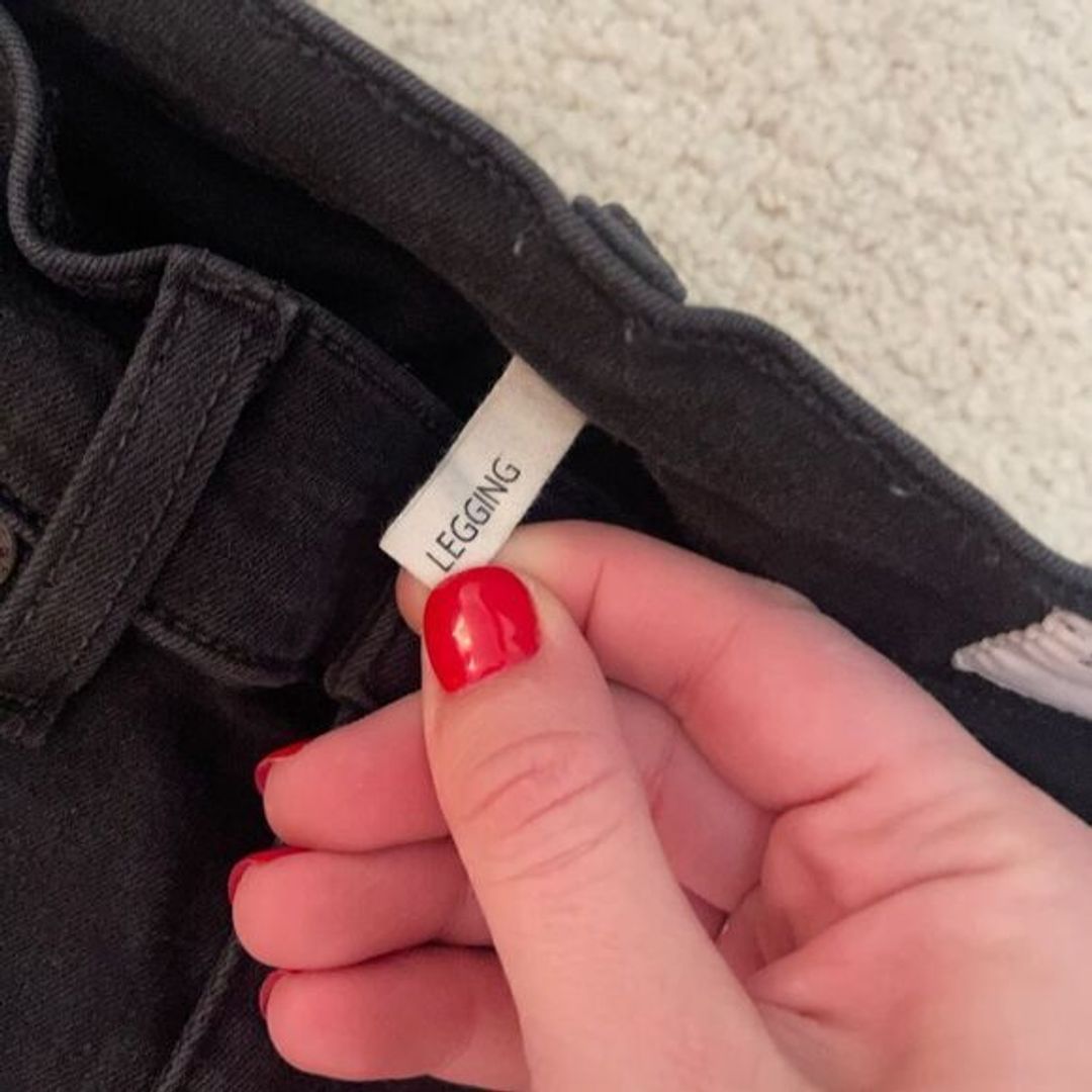 Rag & Bone / Jean black "legging" size 26!