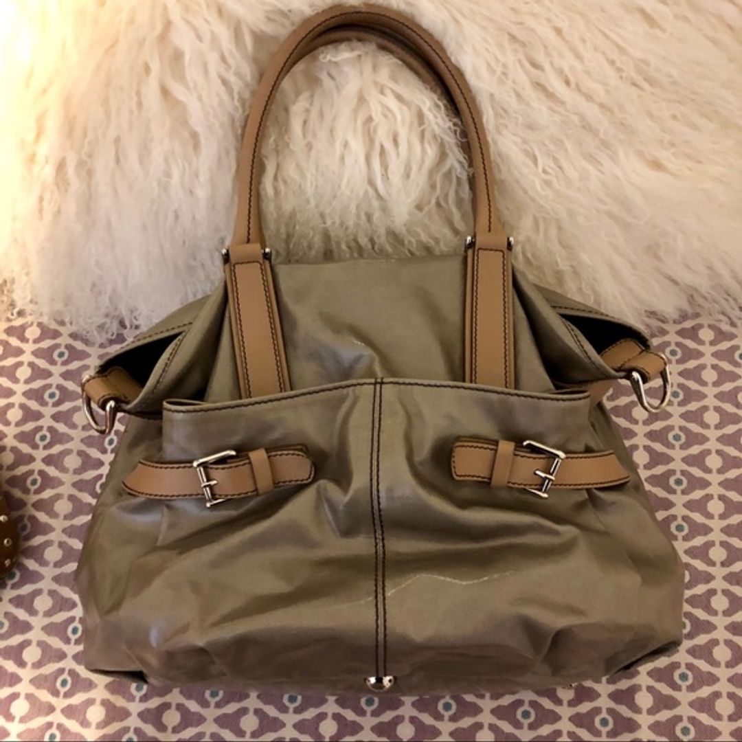 TODS coated canvas bag