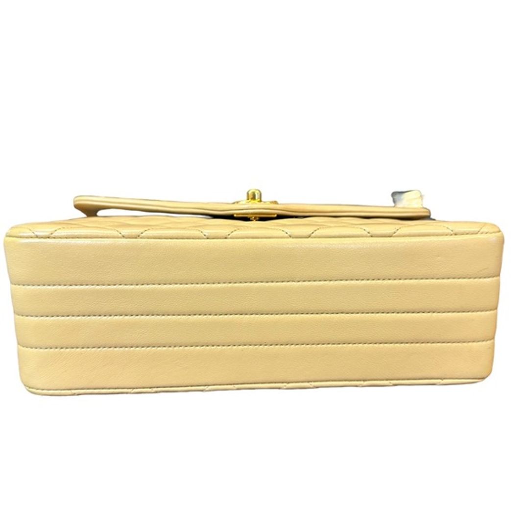 Chanel Gold Diana Lambskin Leather Crossbody Bag