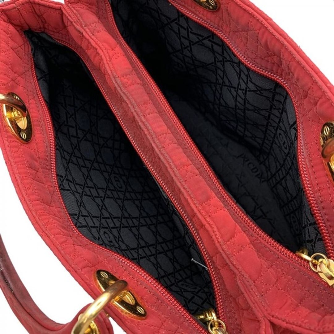 Dior Lady Dior Nylon Medium Tote w Dustbag and Authenticity Certificate