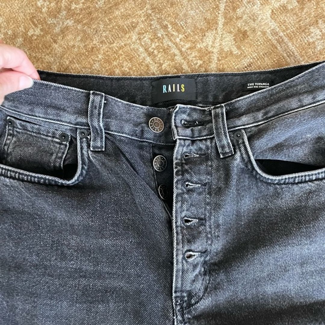 Rails Topanga High Rise Straight Jeans