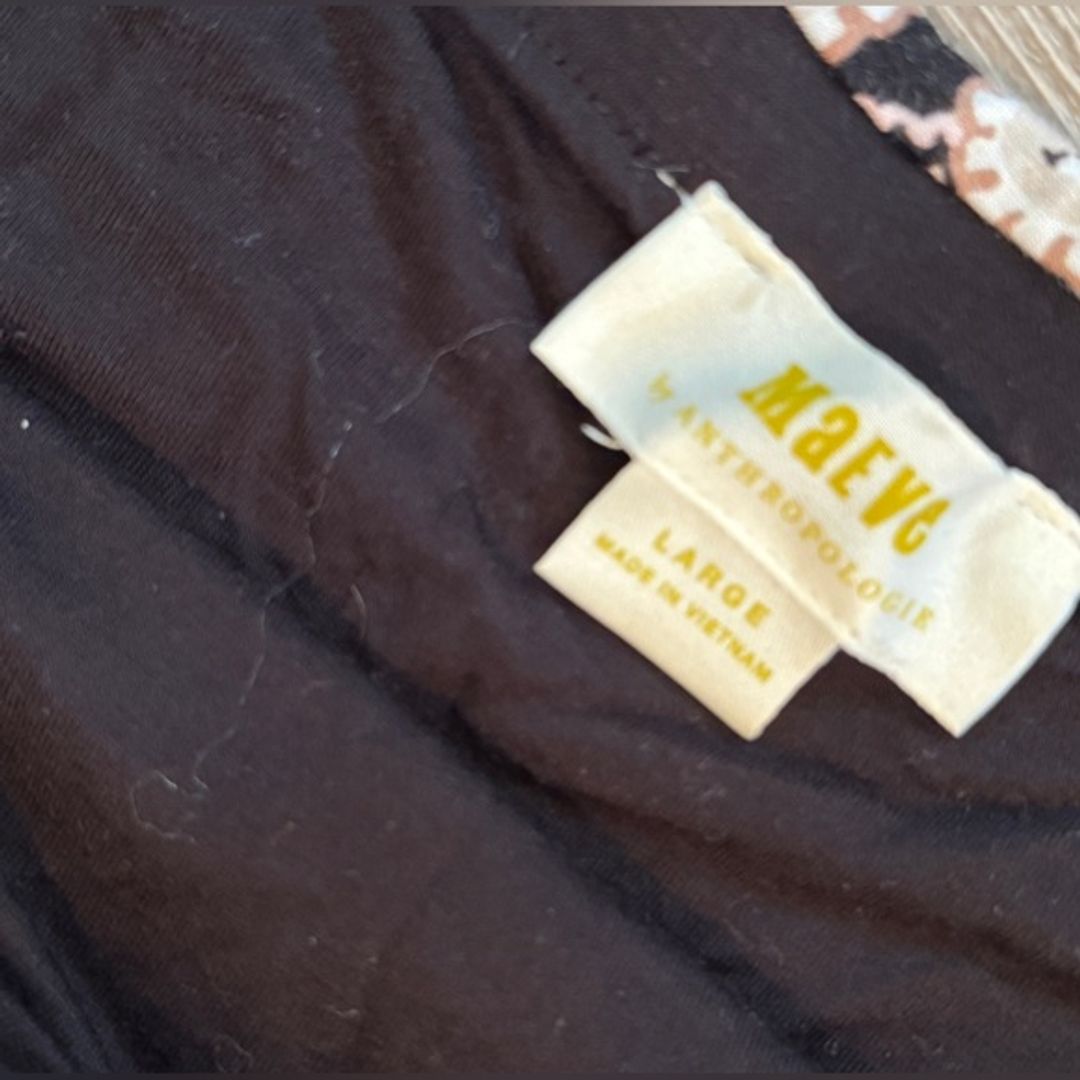 Anthropologie Maeve Split Front Skirt