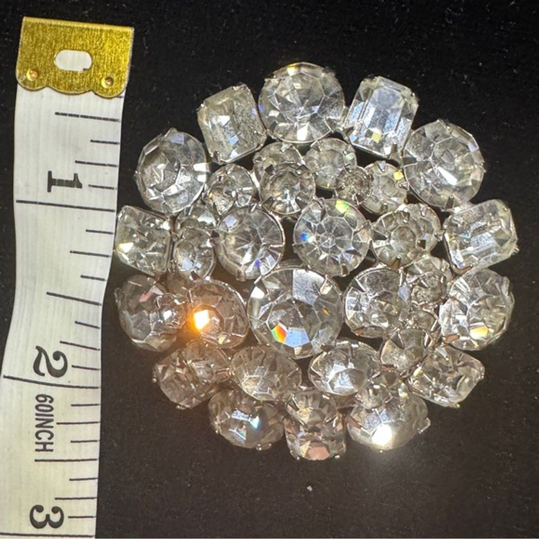 Vintage Rhinestone Brooch
