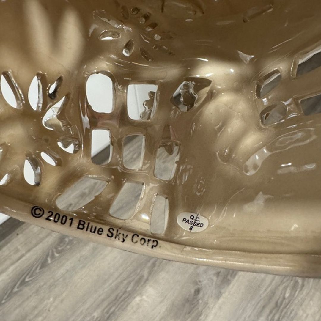 Heather Goldminc Blue Sky Tan Clayworks Tea Light Fairy House