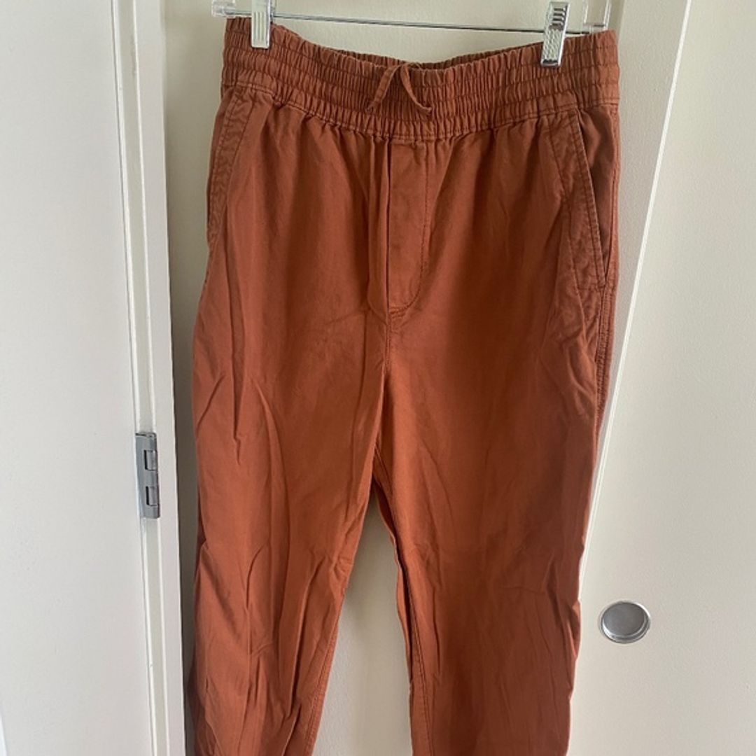 Orange/Brown Joggers Gap