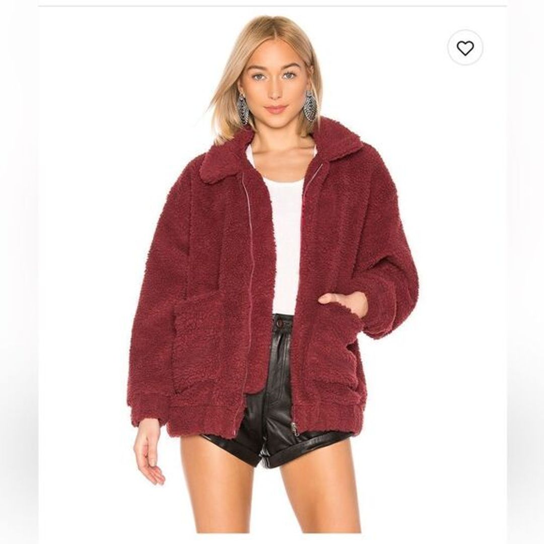 Pixie Jacket in Burgundy