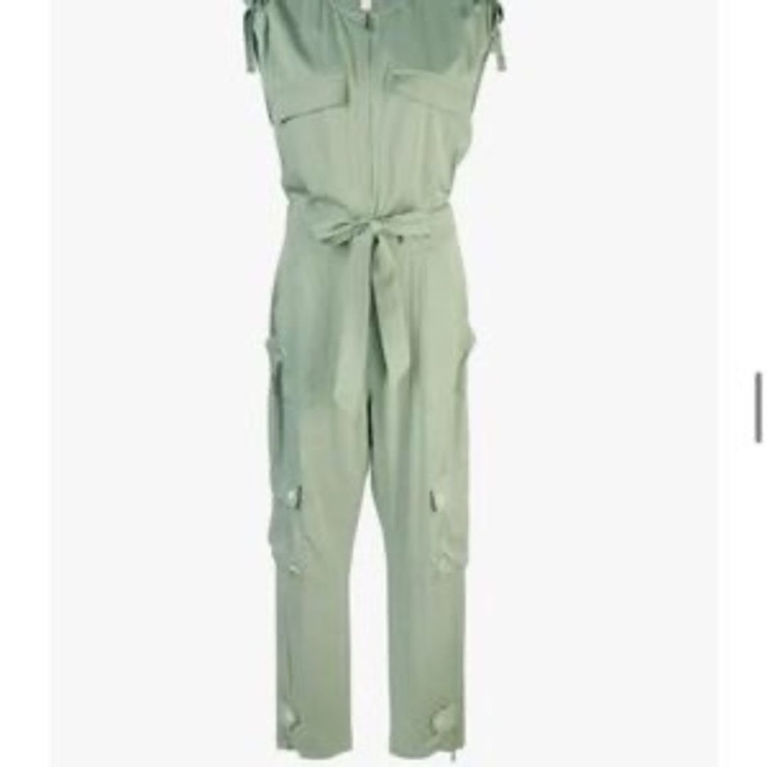 Jonathan Simkhai Twill Fly Boilersuit