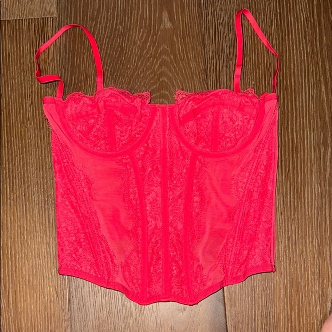 Urban Outfitters Pink Corset Top