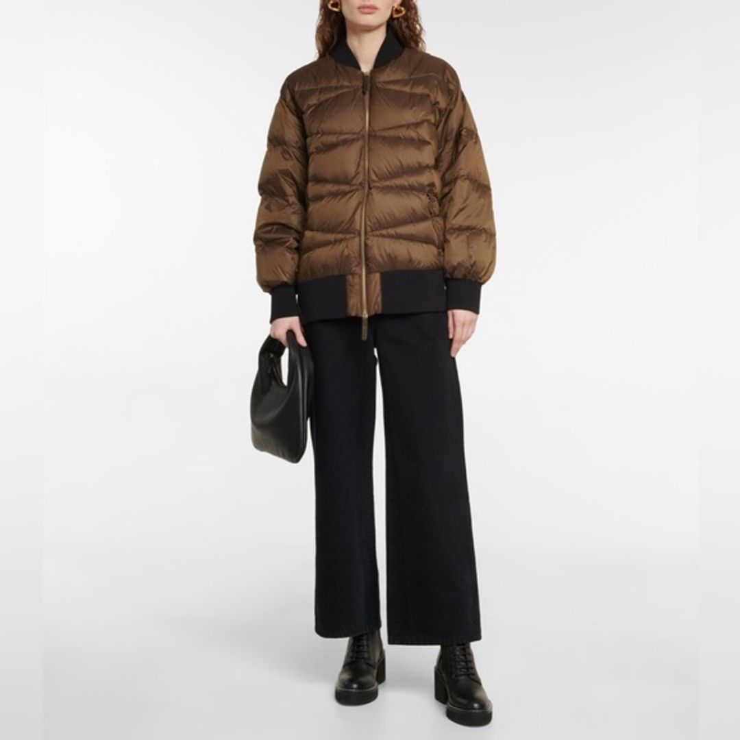 Khaite Jackson Down Bomber Puffer Jacket