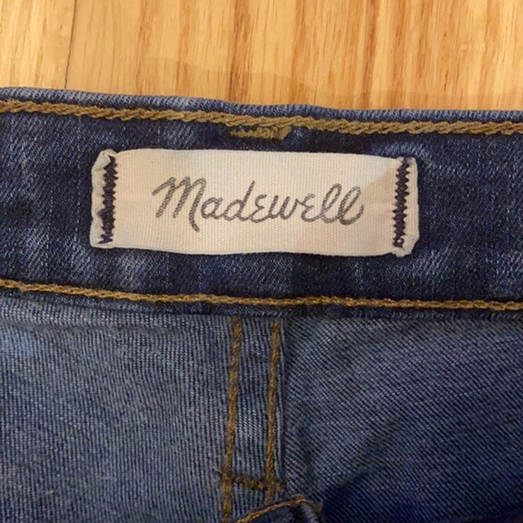 Madewell High Riser Skinny Skinny Jeans in Blue