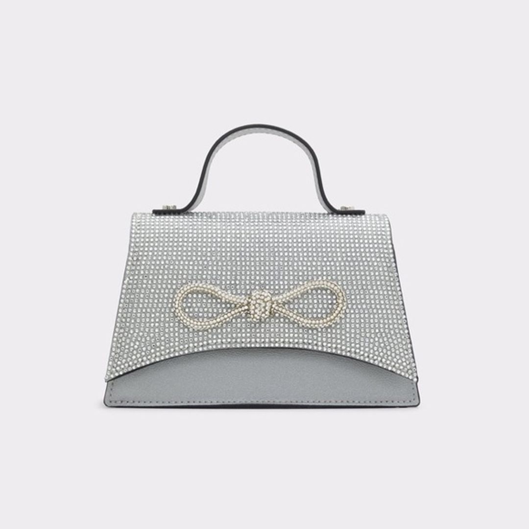 NWT Aldo Rhinestone Papionne Top-handle Bag