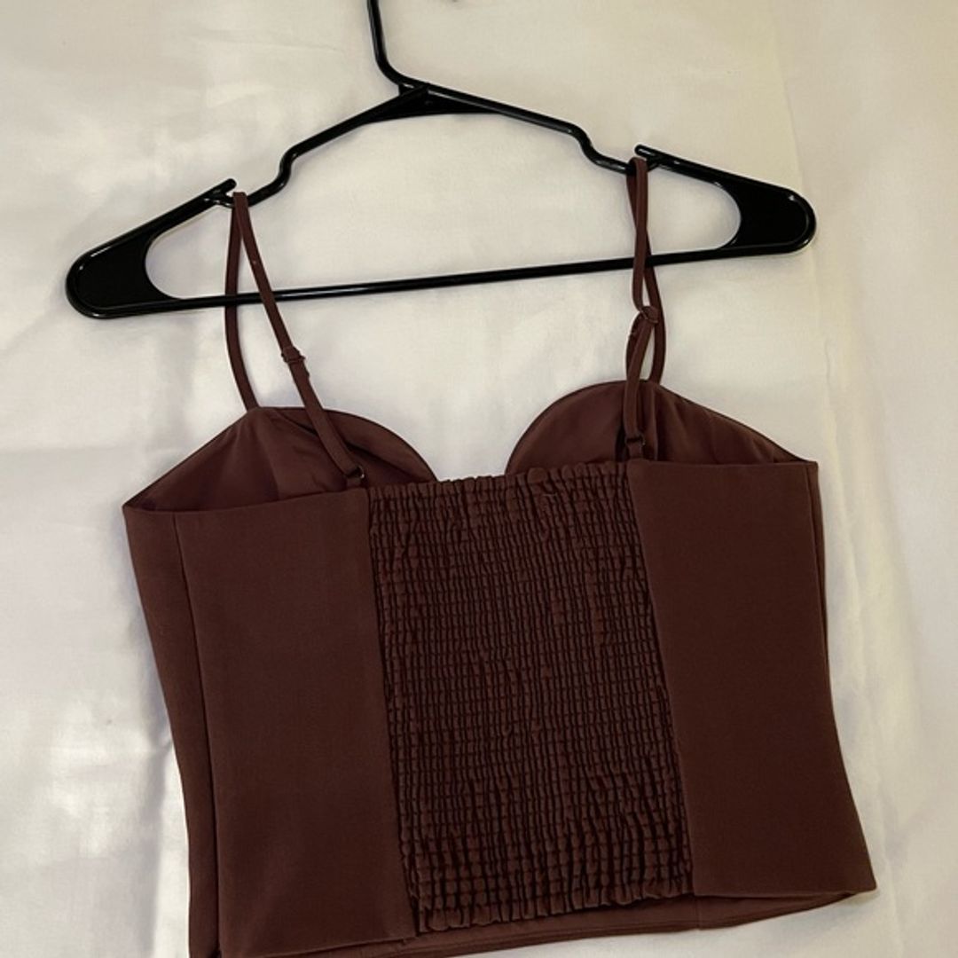 Oak and Fort Sweetheart Corset Tank