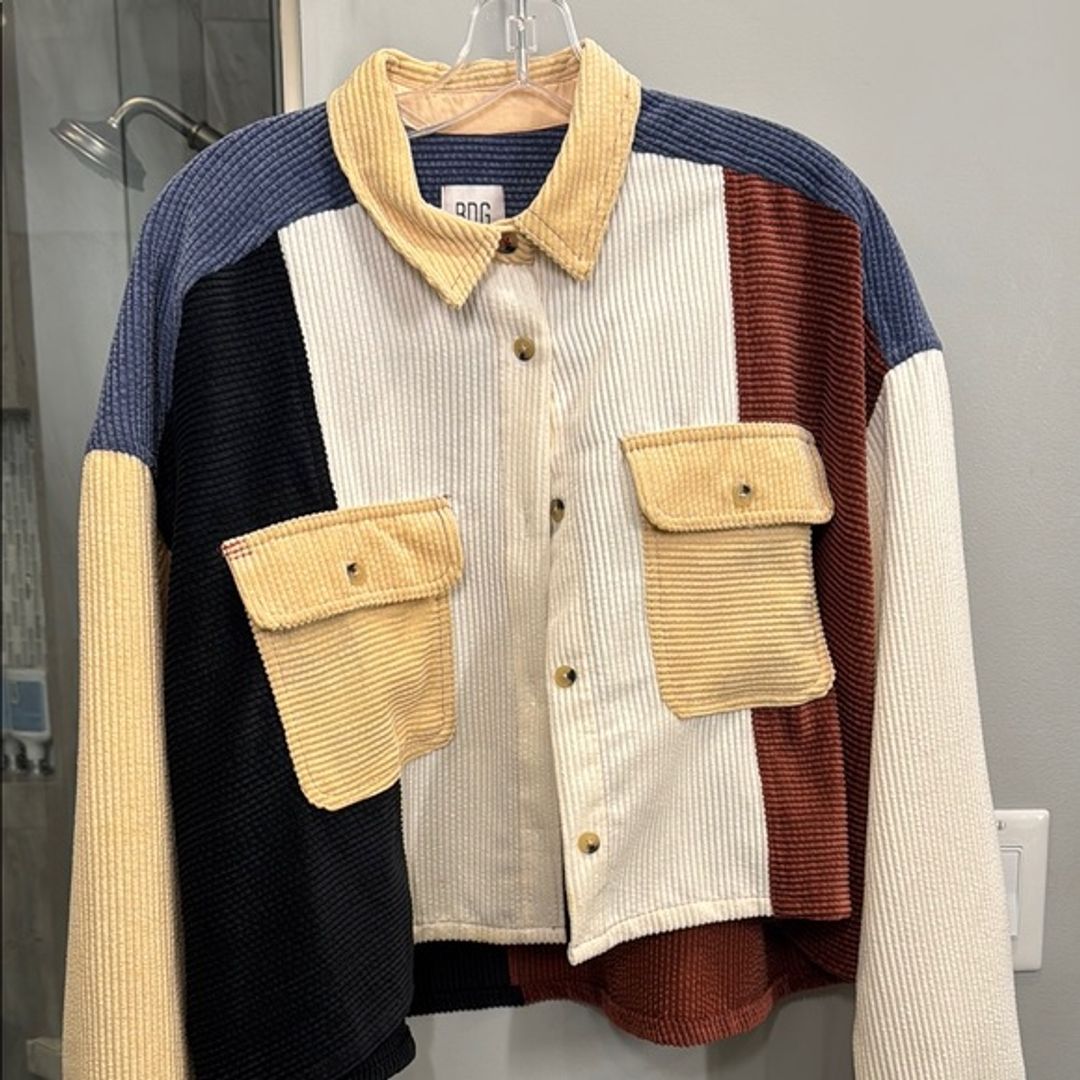 BDG Charley Corduroy Colorblock Jacket