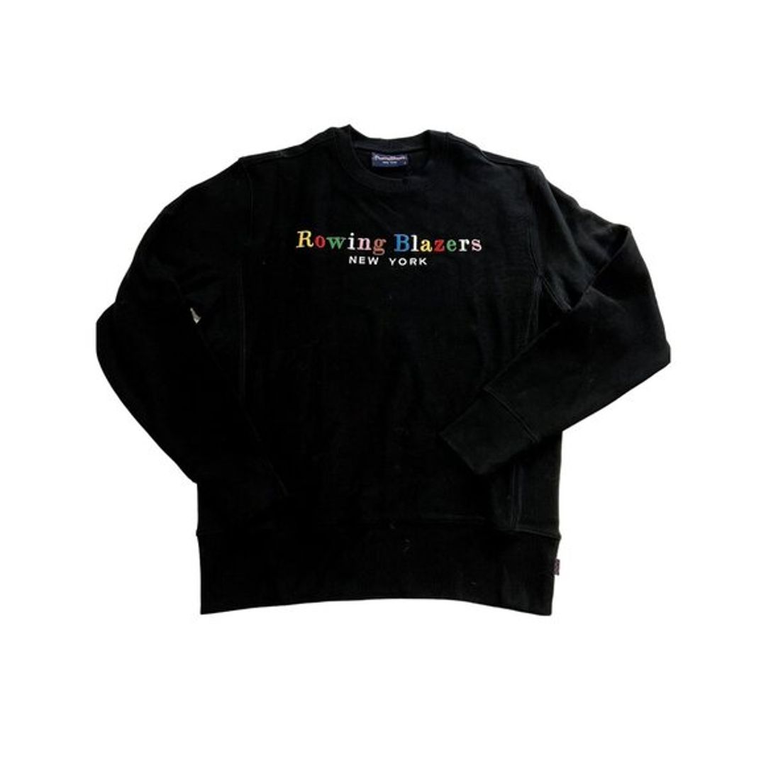 Spellout Crewneck in Black
