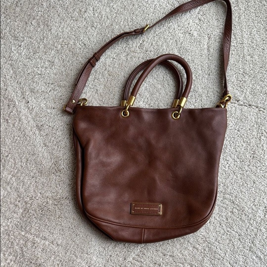 Brown Leather Handbag