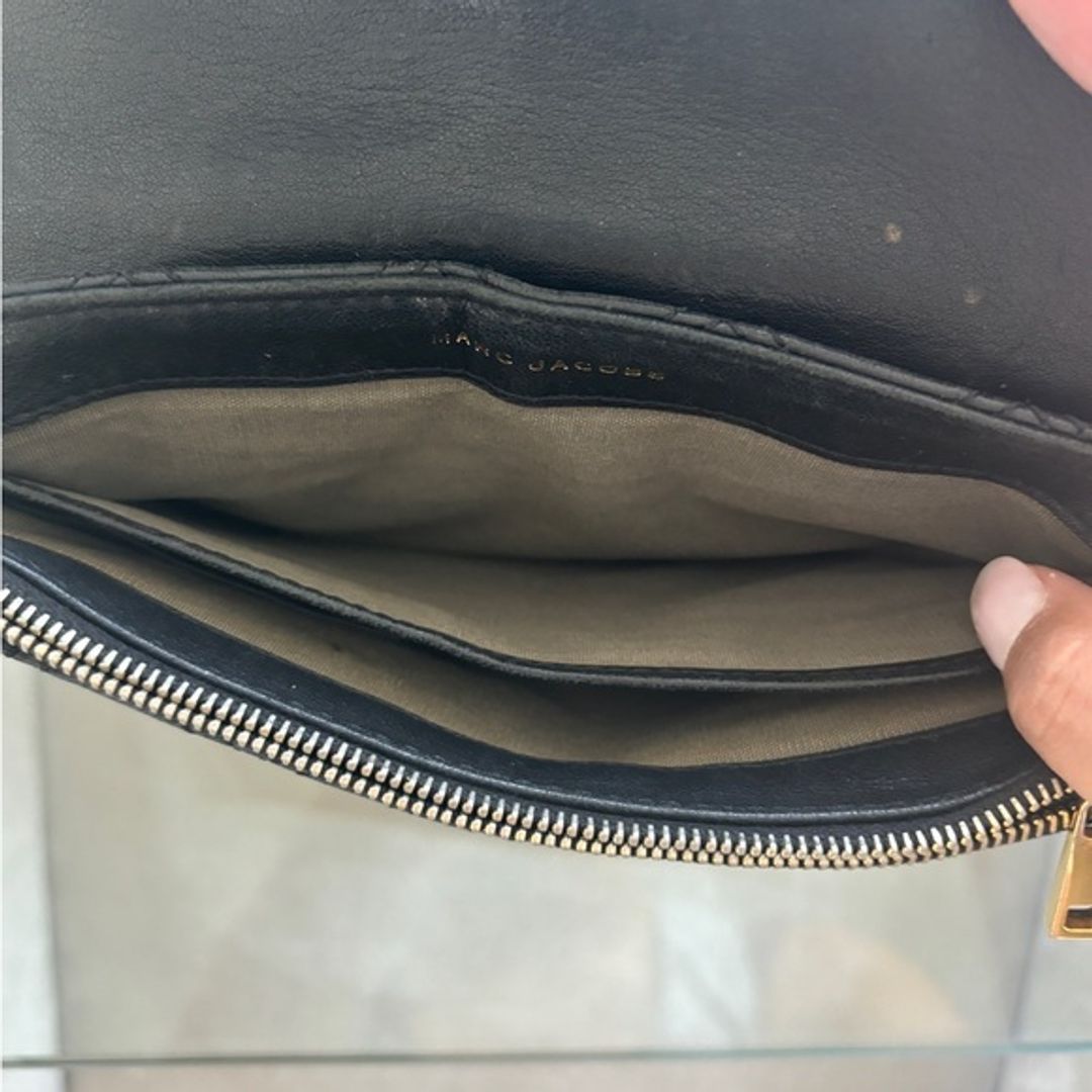 Marc Jacobs Quilted Crossbody Bag in Black