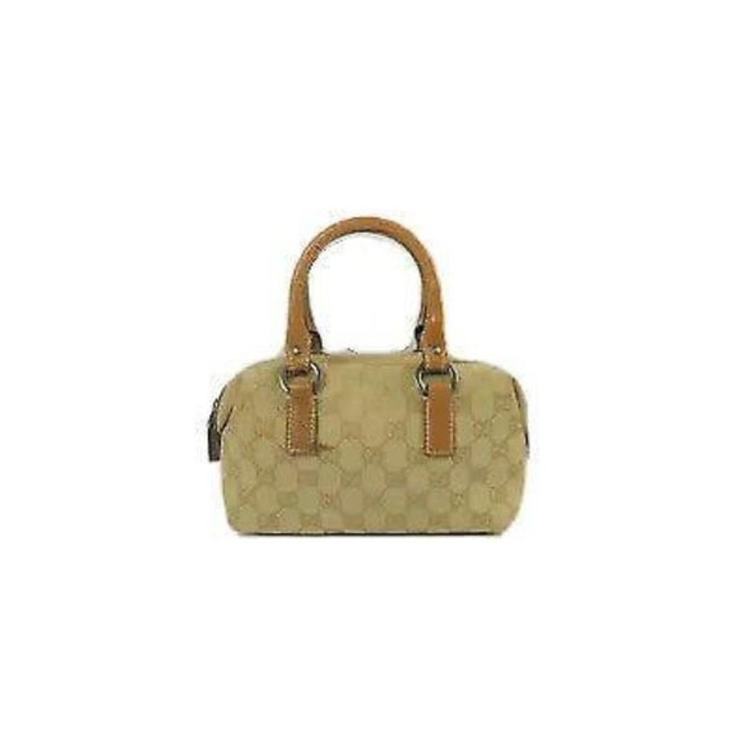 Gucci Handbag Tote Purse Guccissima GG Logo Bag with Dust Bag and Authentication